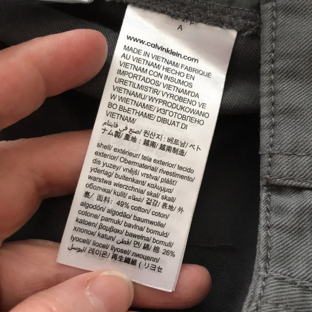 NEW - CALVIN KLEIN Women Charcoal Jogger Pants | 0